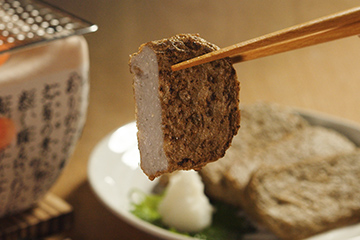 “Jakoten” Traditional Ehime superfood made by mincing freshly caught raw fish, bones and all.